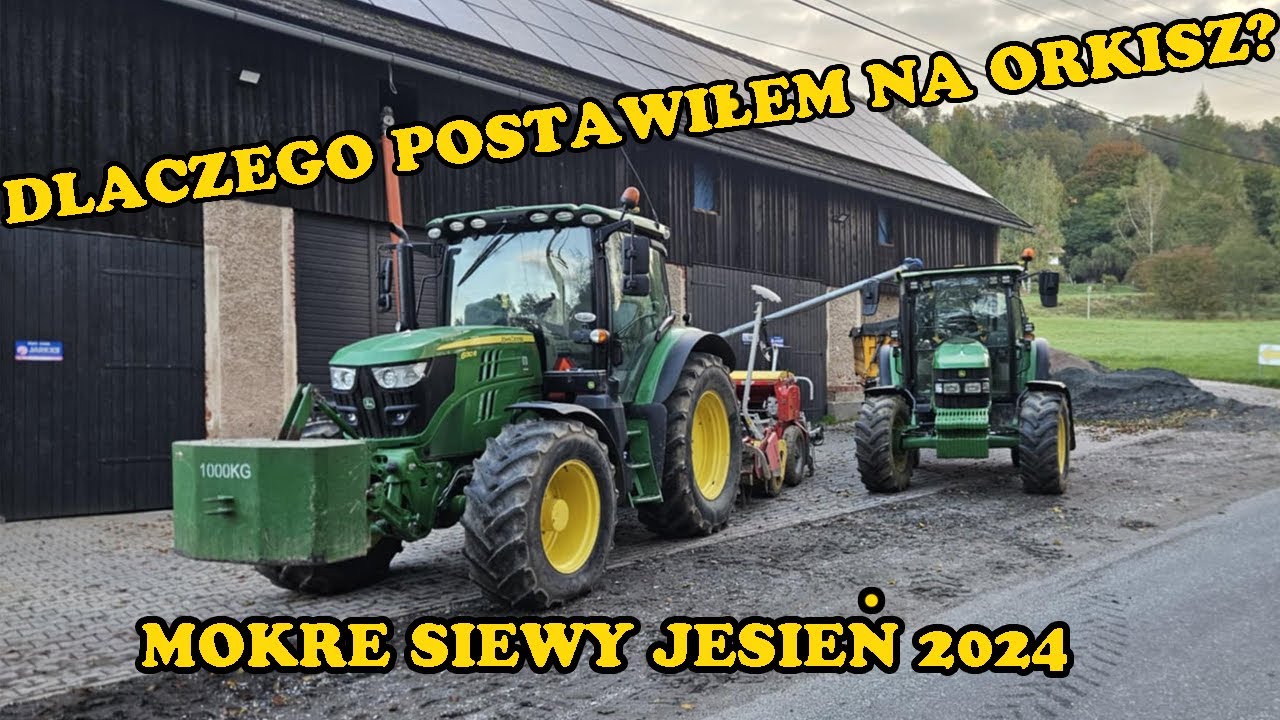Siewy po powodzi były naprawdę trudne | Dlaczego AG Leader? | Nawożenie, siew i wałowanie orkiszu.