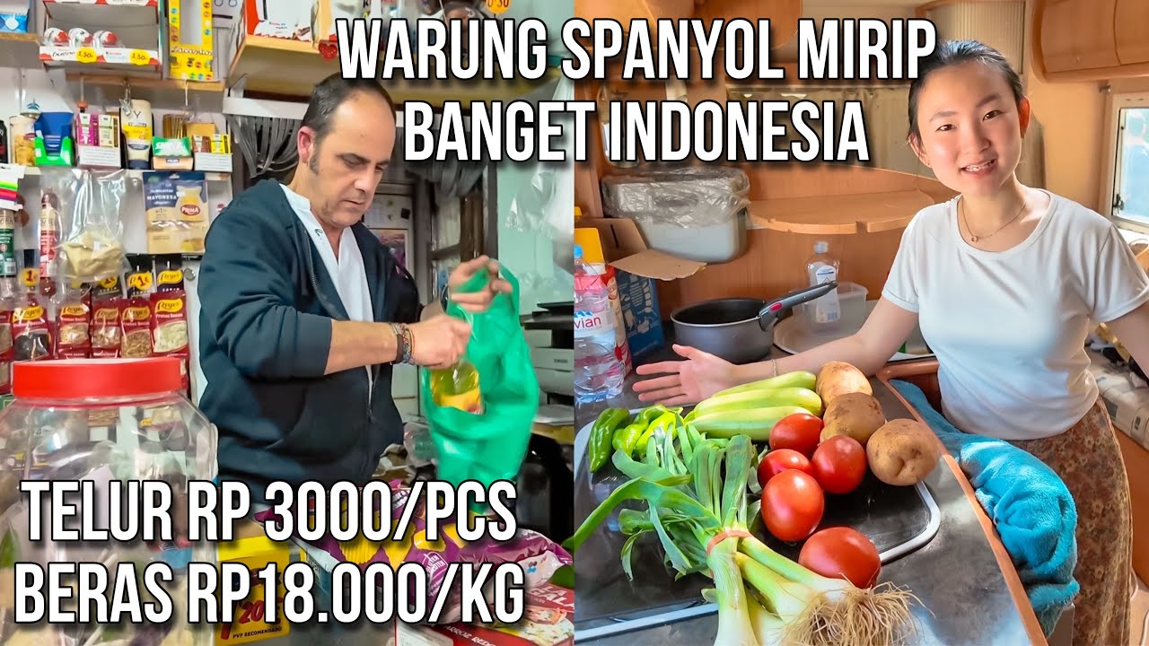 BELANJA DI WARUNG SPANYOL TERNYATA MIRIP BANGET INDONESIA #129