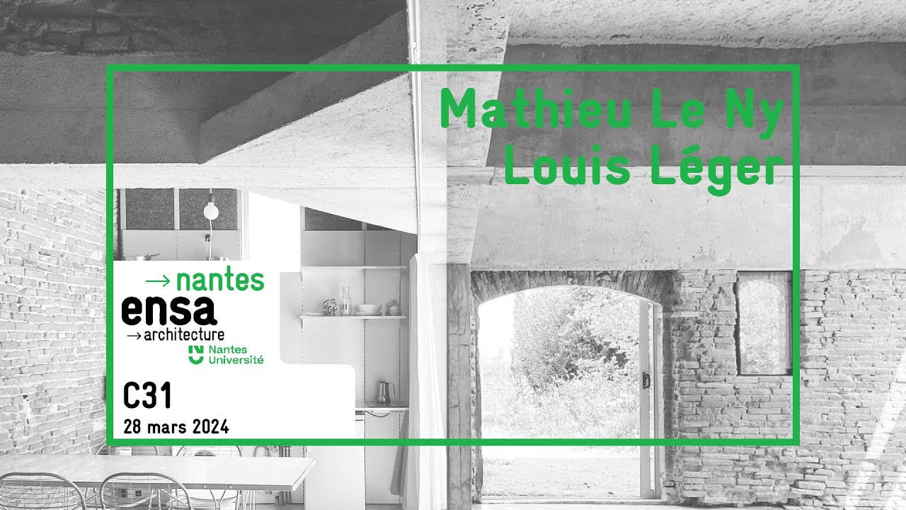 C31,  Conférence de Mathieu Le Ny et Louis Léger de l'agence BAST