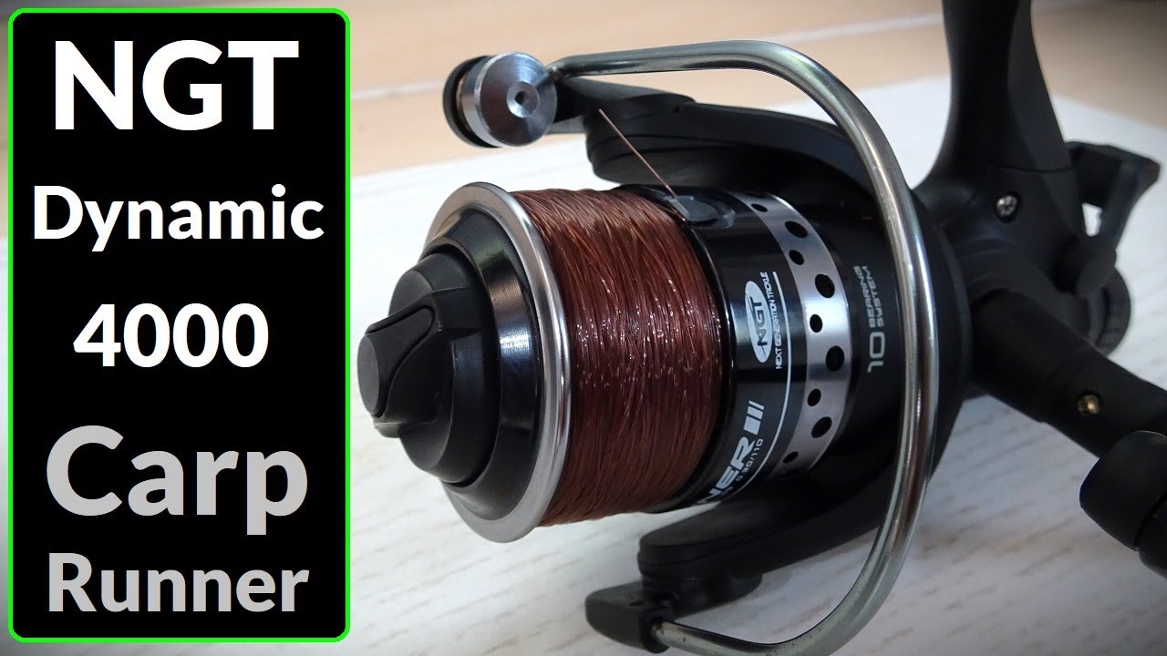 NGT Dynamic 4000 Carp Runner 10bb Baitrunner Fishing Reel - Review