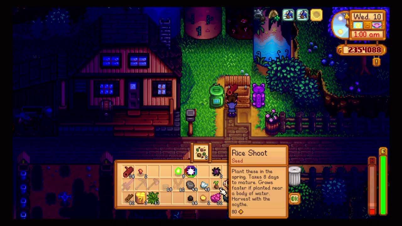 Live playing Stardew valley