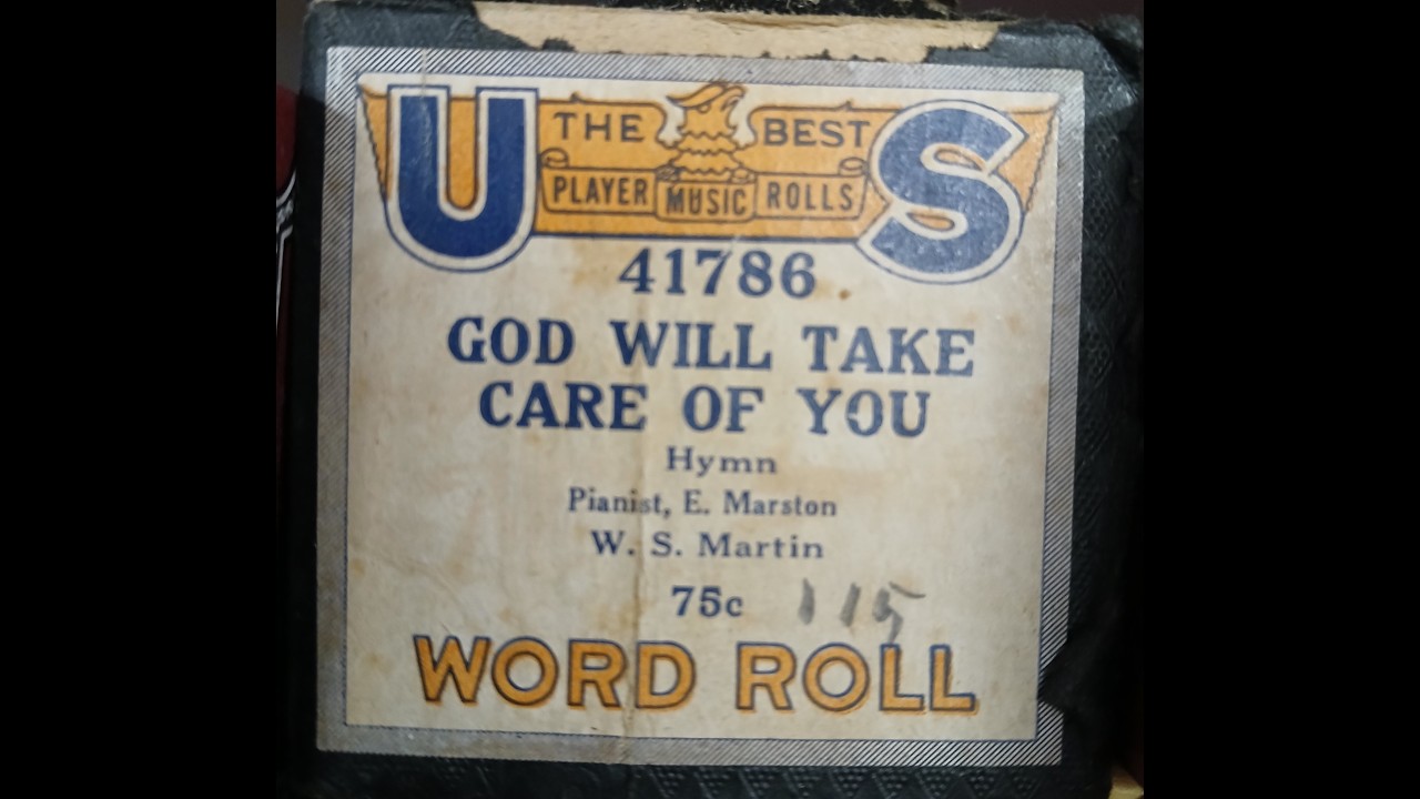 God Will Take Care Of You on US Player Piano Roll 