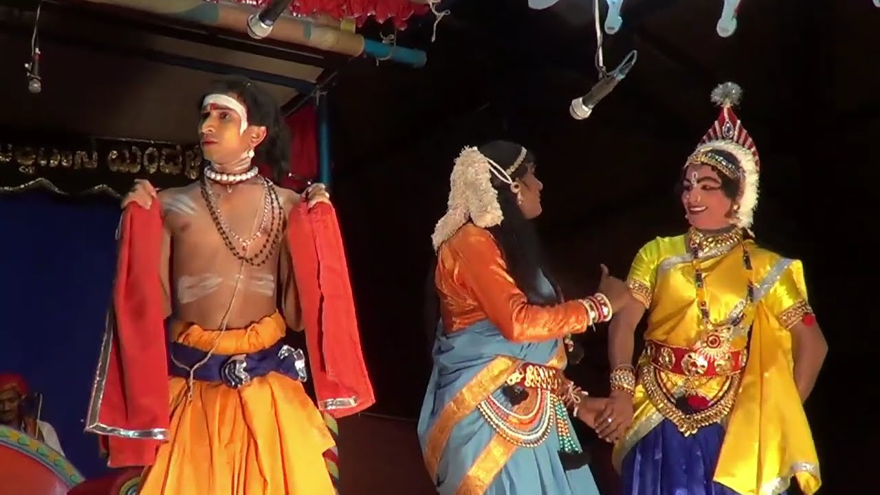 Yakshagana -- Thapo Nandana - 1 -  Kannadikatte - Bantwala -  Edneer Hasya