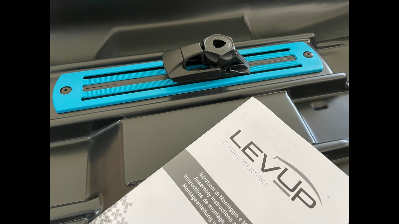 Bauli da tetto LEVUP - Utilizzo sistema di fissaggio rapido - User guide LEVUP rapid fix system