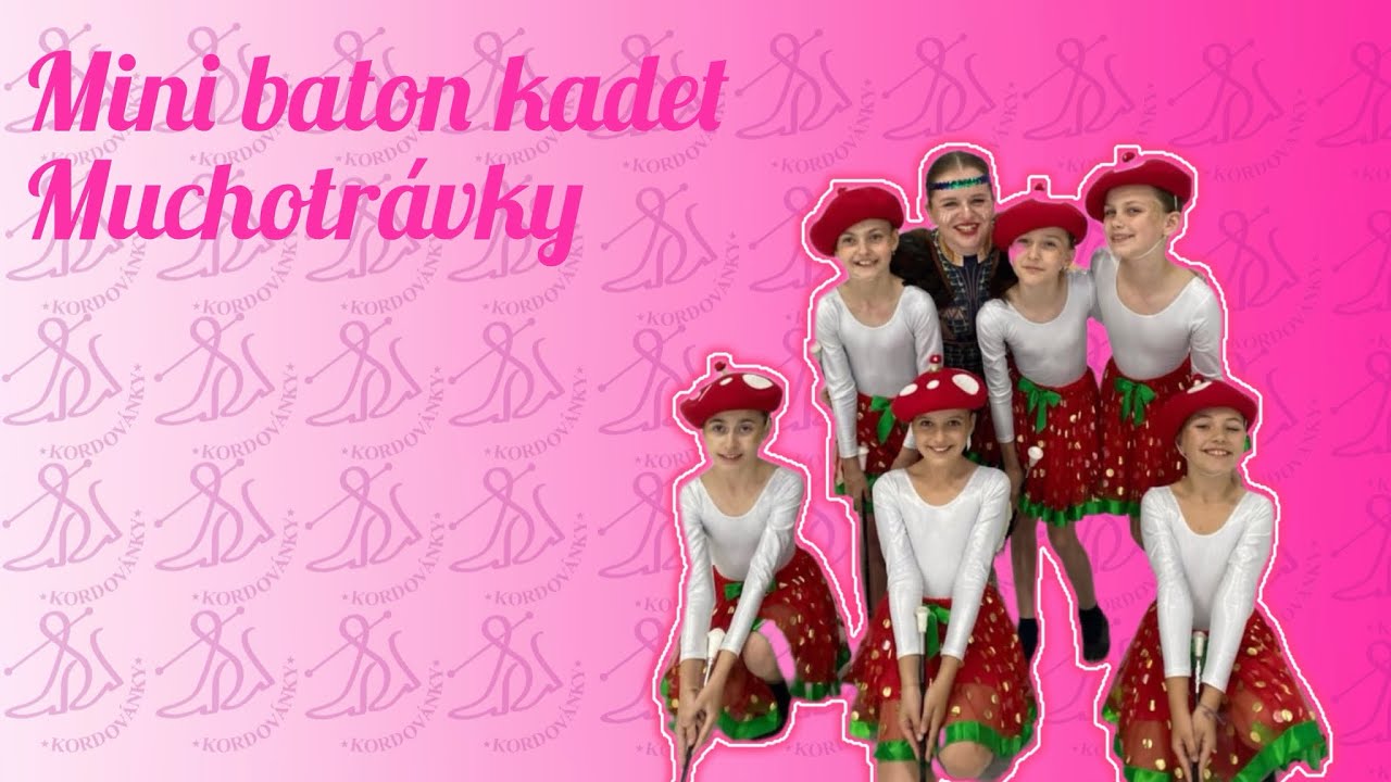 Kordovánky Rajec - mini baton kadet 2024 (Sabinovská palička) 