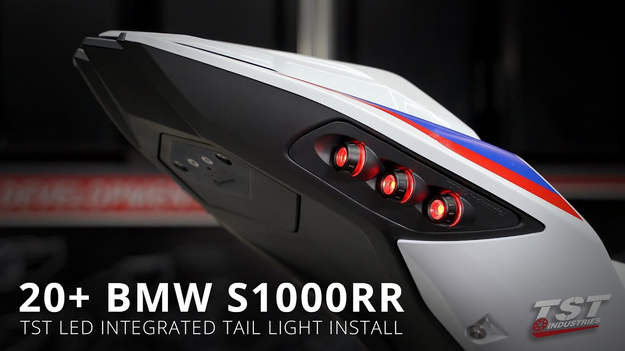 How to install the All New TST In-Tail LED Integrated Tail Light on a 2020-2022 BMW S1000RR