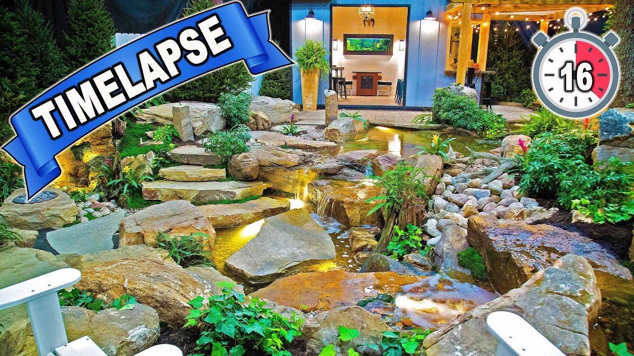 Decker's Pondscapes Sandbox Studio Build! Timelapse!