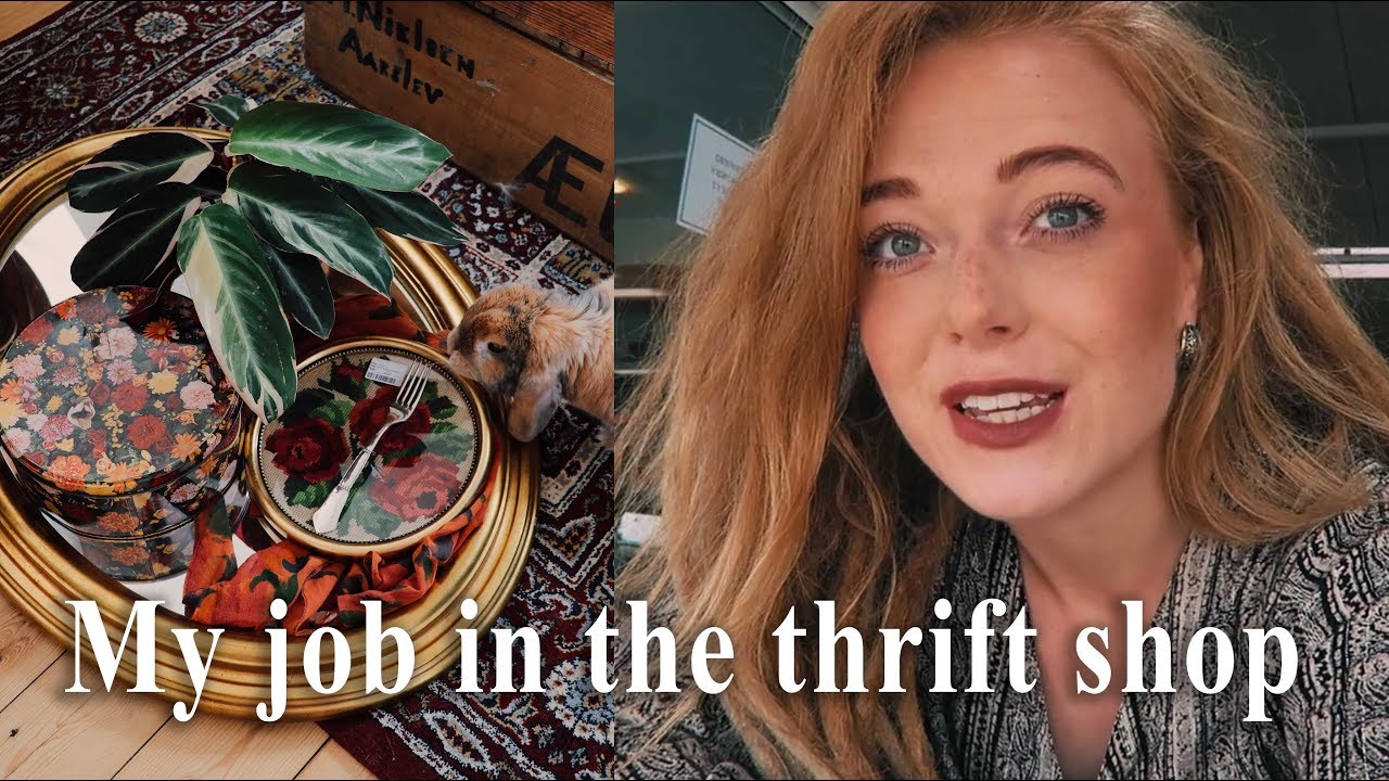 Come with me to work in the thrift shop + Thrift Haul
