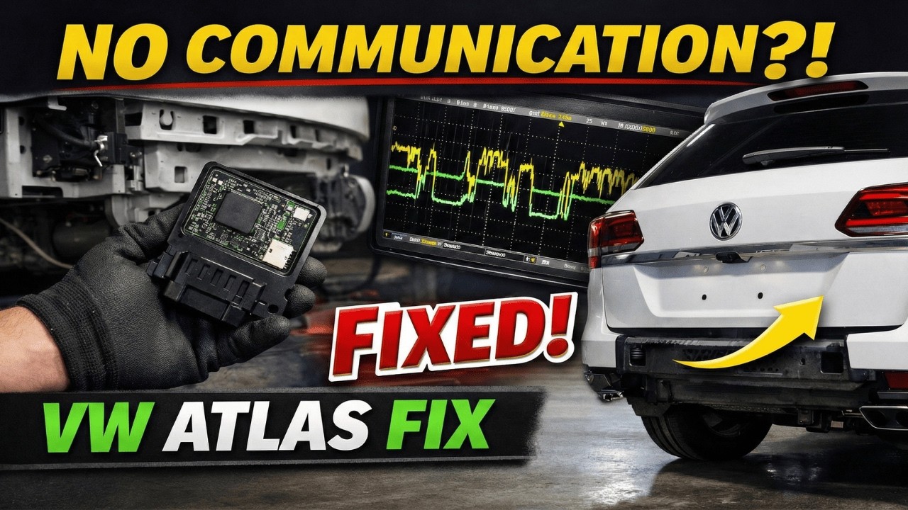 2021 VW Atlas Local Can Fault