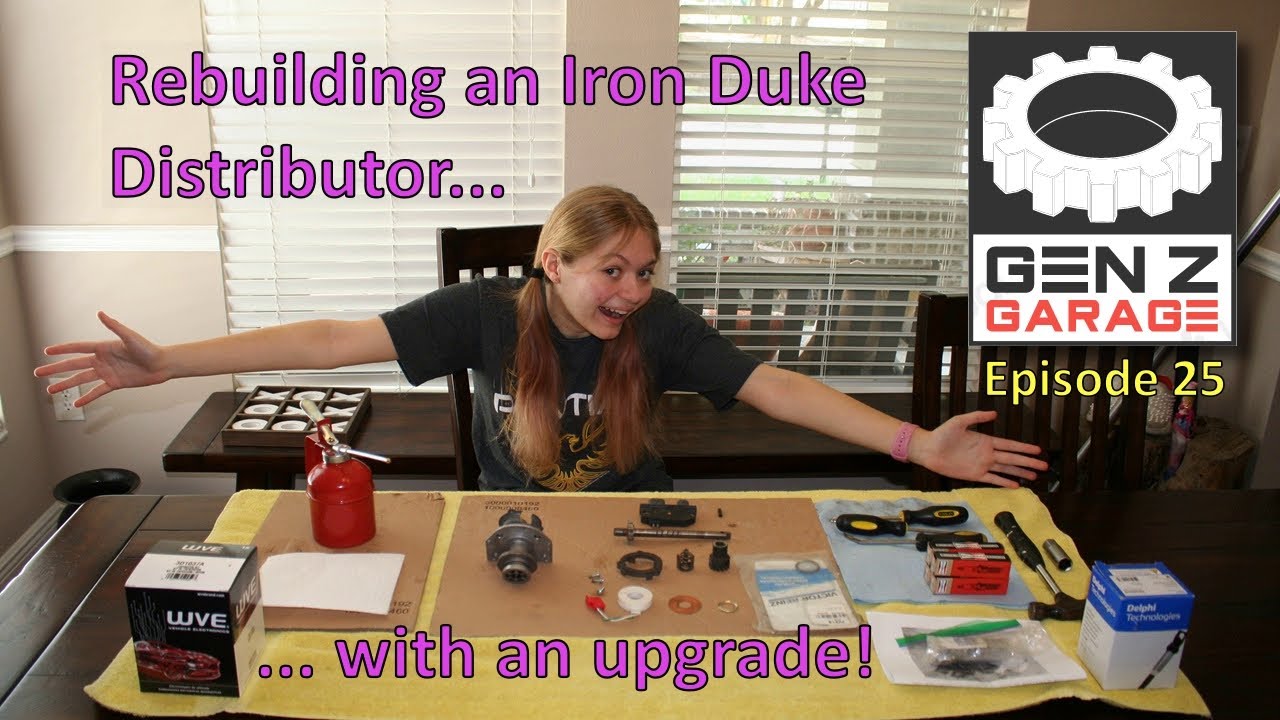 How to Rebuild a Distributor for a 2.5 GM Iron Duke w/ Upgrades! : Gen Z Garage - Ep 25