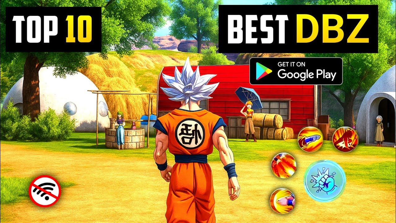 Top 10 Best Dragon Ball Z Games For Android In 2025 | High Graphics (Online/Offline)