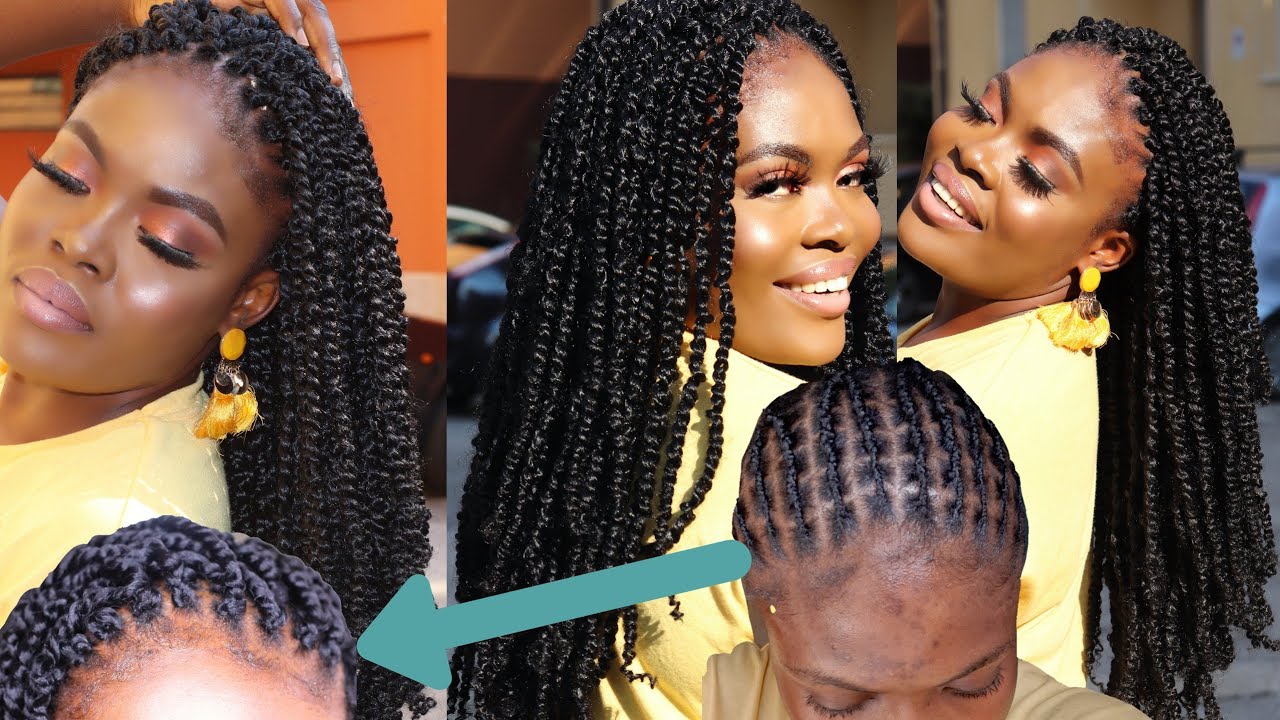 30 Mins! Crochet Passion Twists + Versatile Braid Pattern | Beyond Beauty Hair