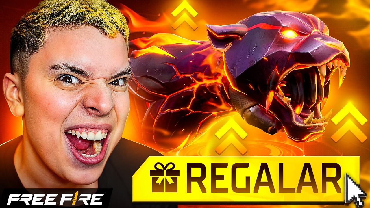 ¡REGALANDO LOS NUEVOS PUÑOS DE TIGRE EN FREE FIRE Y  GRAN MAESTRO 🔥 🔥 🔥
