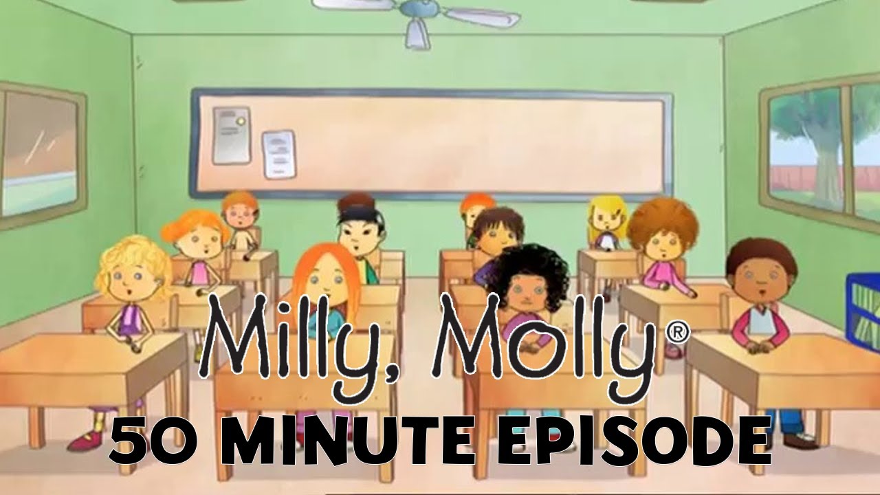 Milly, Molly | New Episode | EPISODE 13-16: Grandpa's Oak Tree 🌳 - Pet Day 🐾 - Tree Hut  Bunt-Me-Not
