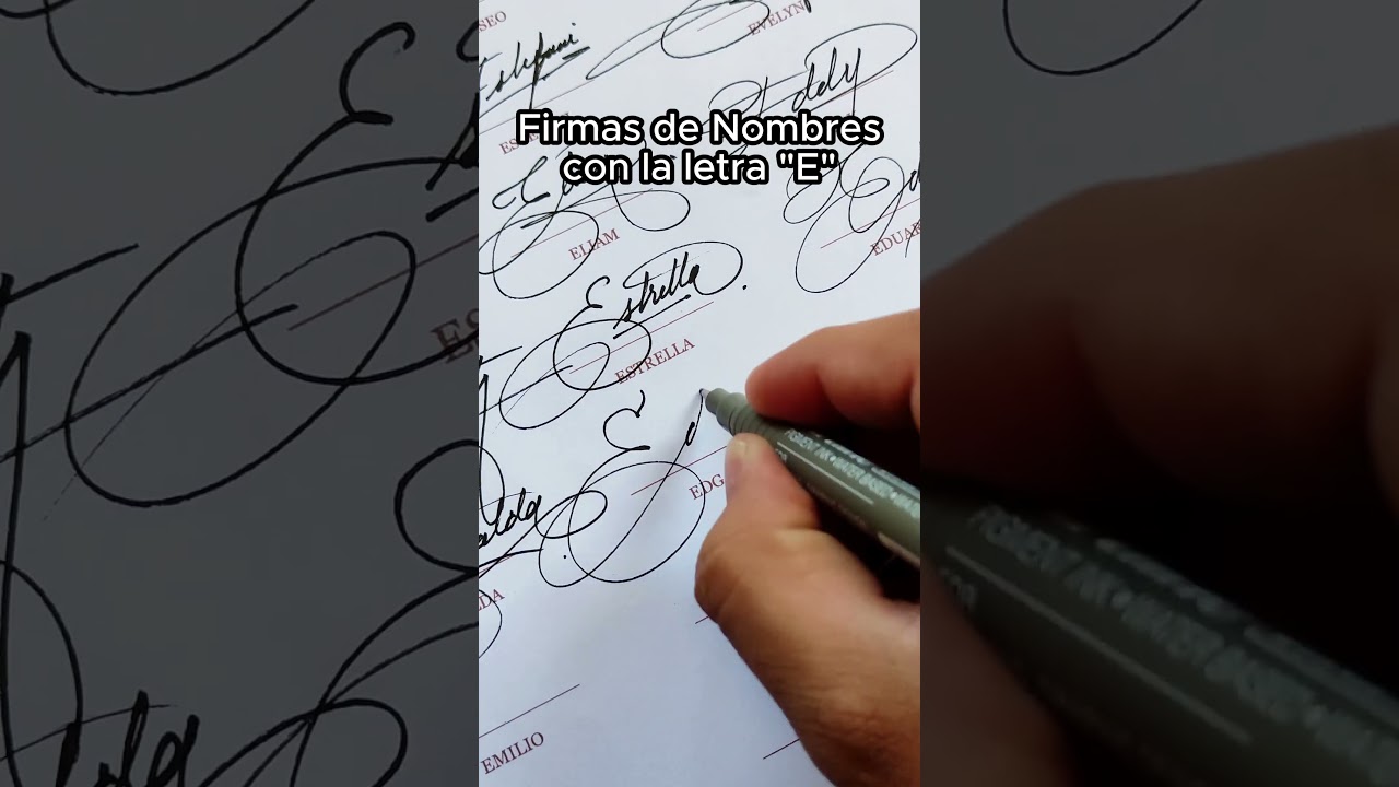 ✍️ Dise&ntilde;ando una Firma &Uacute;nica para el Nombre 