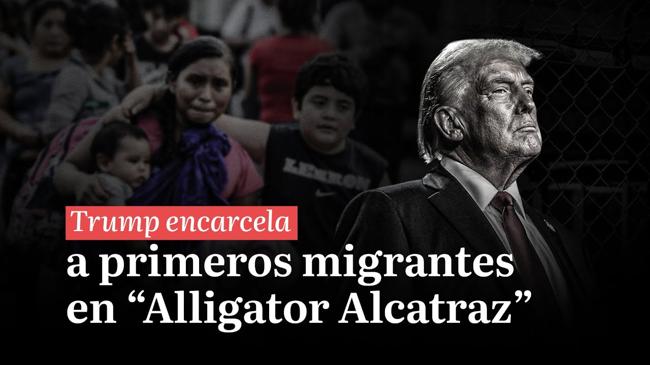 Últimas Noticias | Donald Trump encarcela a primeros migrantes en “Alligator Alcatraz”