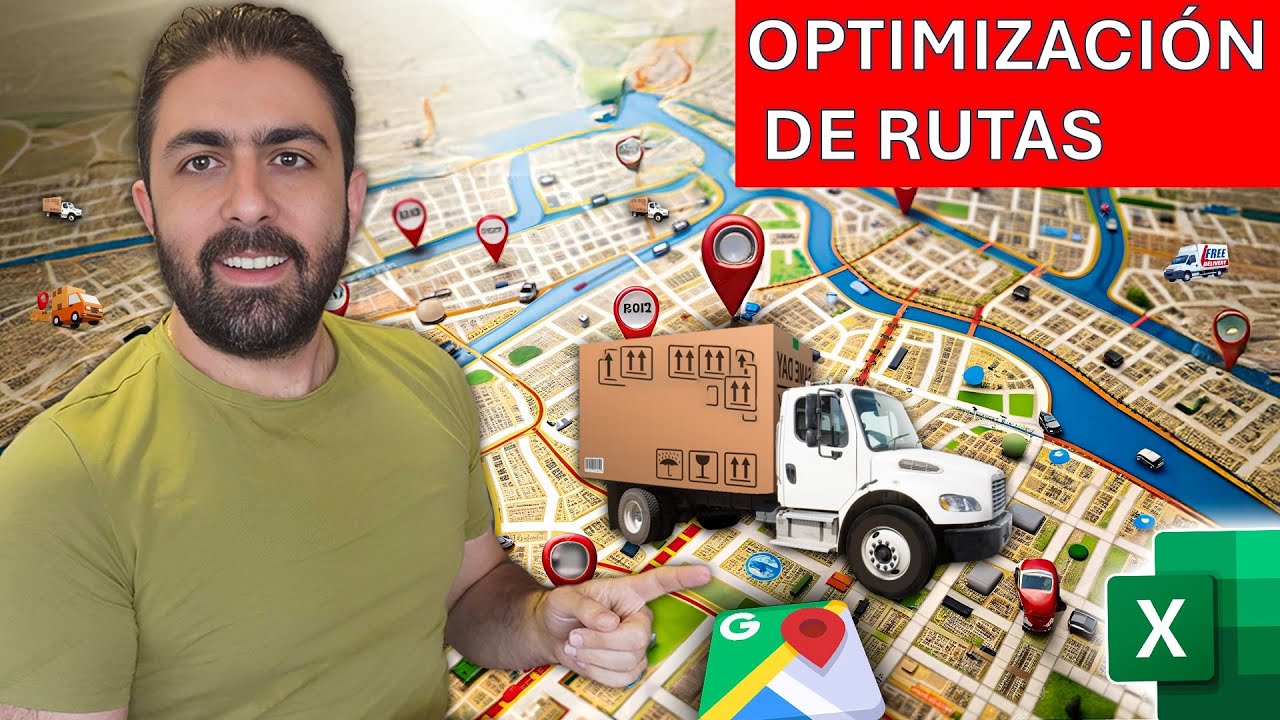 Optimización de rutas de distribución con un algoritmo 🚚 ¡Descarga este Excel gratis!