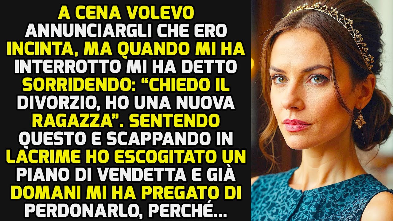 A Cena Volevo Annunciare Che Ero Incinta, Ma Mio Marito Ha Portato La Sua Amante E... STORIE DI VITA
