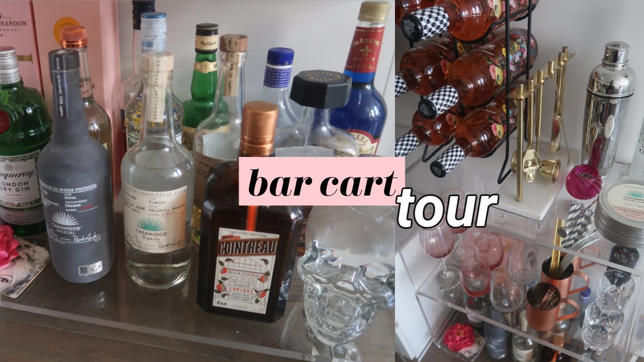WHAT'S ON MY BAR CART: details + essentials