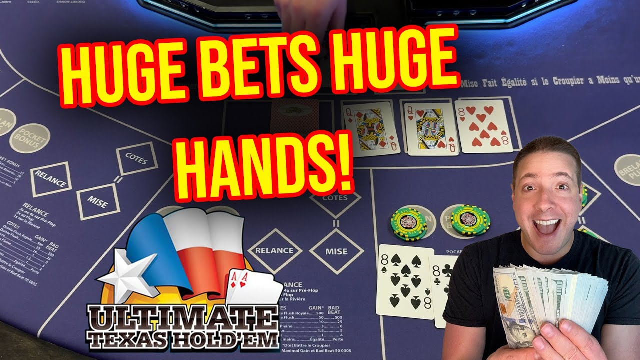 FLOPPED FULL HOUSE TO START THE RUN!! ULTIMATE TEXAS HOLD'EM POKER!! #poker #ultimatetexasholdem