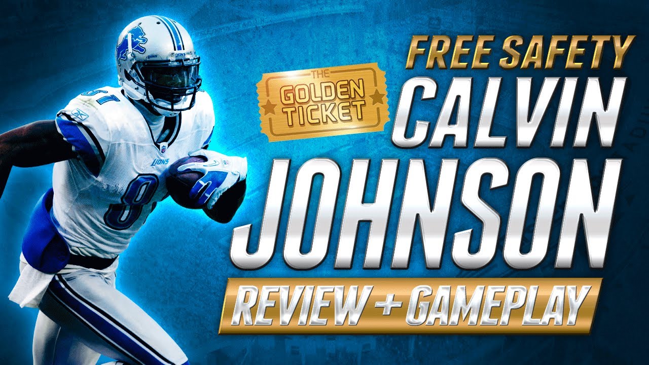 MUT 25 | GOLDEN TICKET CALVIN JOHNSON Review + Gameplay | Best Safety in Madden Ultimate Team?