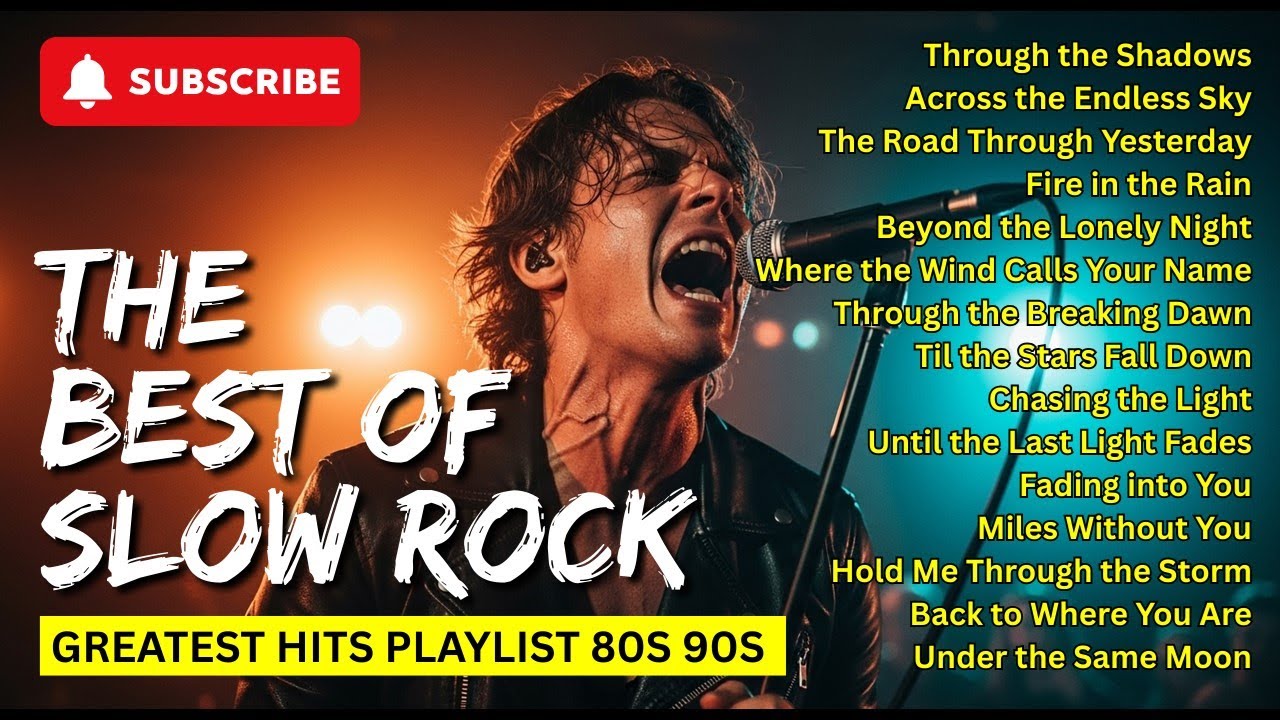 Greatest Slow Rock Romance | Top 20 Songs That Bring Back Painful Memories