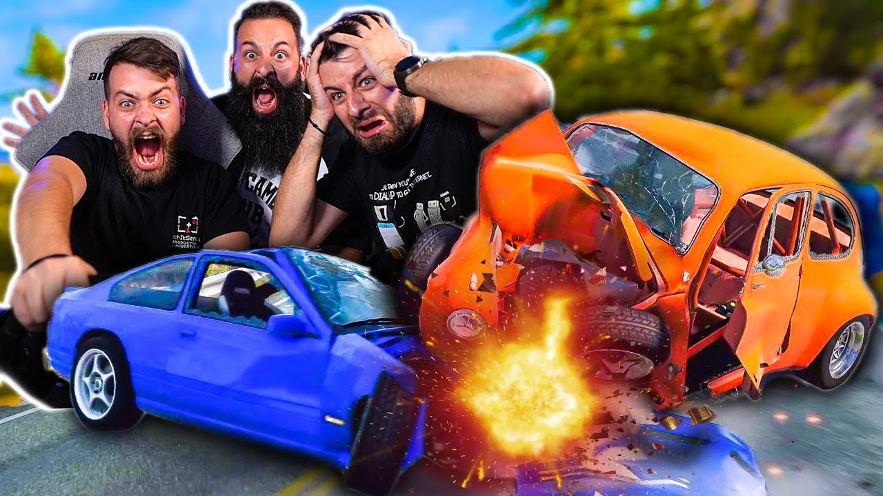 Η ΑΠΟΛΥΤΗ ΚΑΤΑΣΤΡΟΦΗ στο BeamNG Drive! | TechItSerious