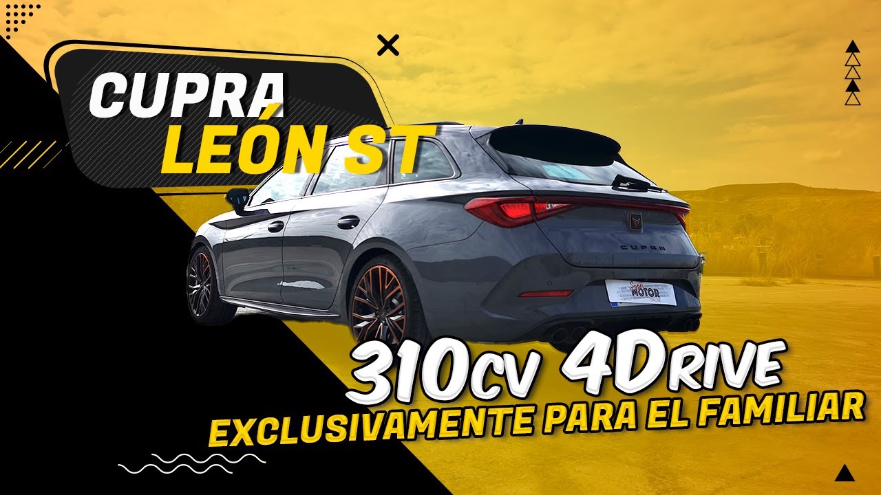 Al volante del CUPRA León ST 310cv 4Drive 2021 / SuperMotor.Online / T6 - E108
