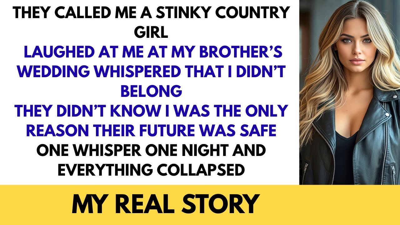THEY MOCKED ME AT MY BROTHER’S WEDDING — THEY DIDN’T KNOW I CONTROLLED THE FALL #revengestory