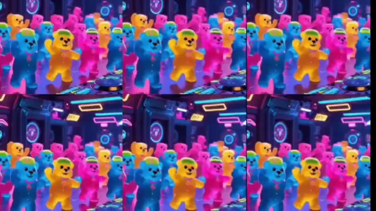 Bunt Laut Krass - Gummibärenbass