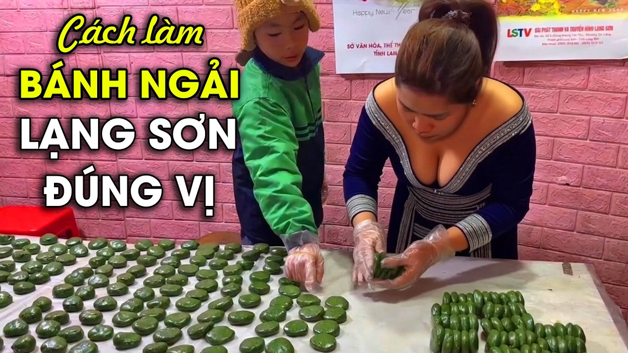 B&aacute;nh Ngải đặc sản Lạng Sơn khiến kh&aacute;ch m&ecirc; mẩn nhất định bạn phải ăn!