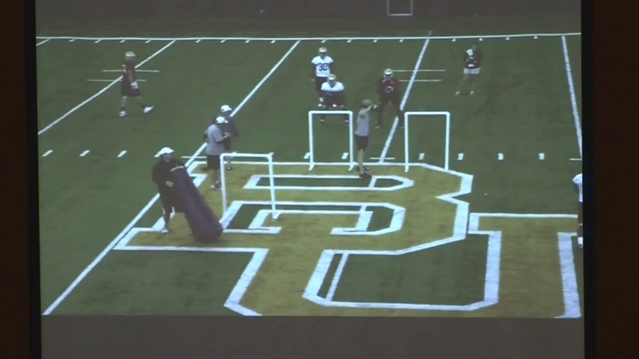QB and RB Read Run Mesh Practice Drill