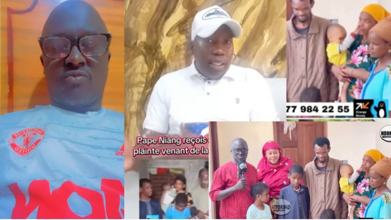 URGENCE 🚨 LE PROBLÈME DE PAPE NIANG SOCIAL ET LES 9 AVEUGLES DE TIVAOUANE