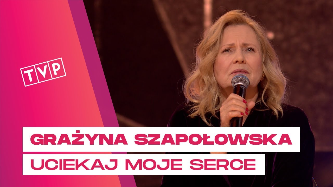 Grażyna Szapołowska - Uciekaj Moje Serce || Benefis Bohdana Łazuki