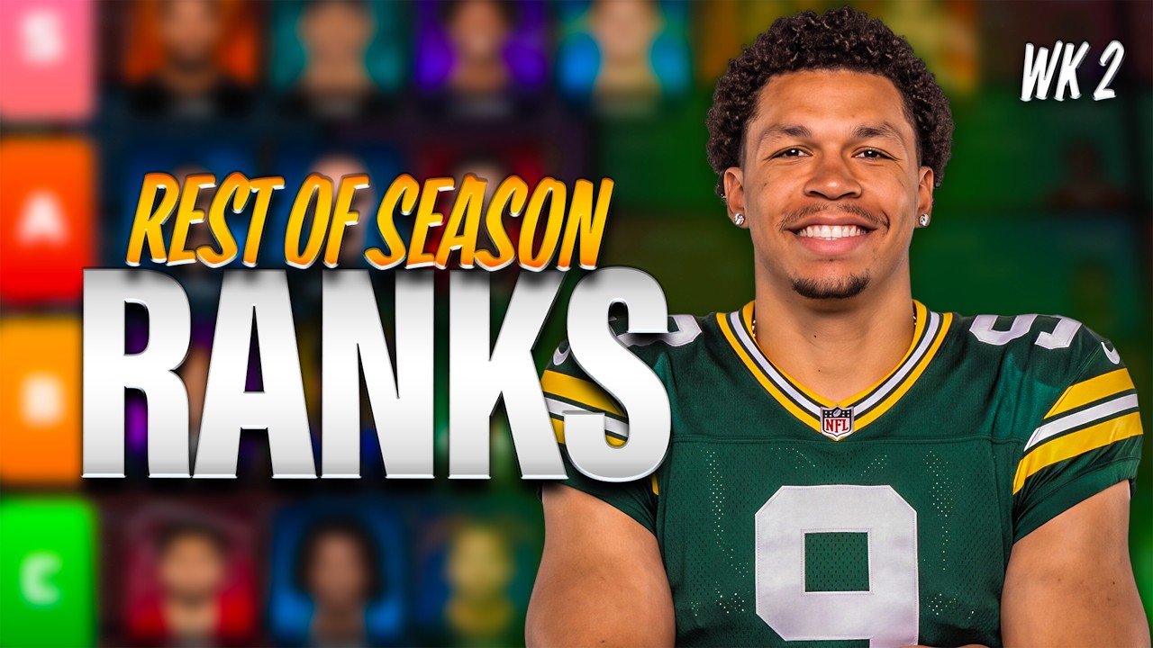 Rest Of Season Fantasy Football Rankings (Every Position)