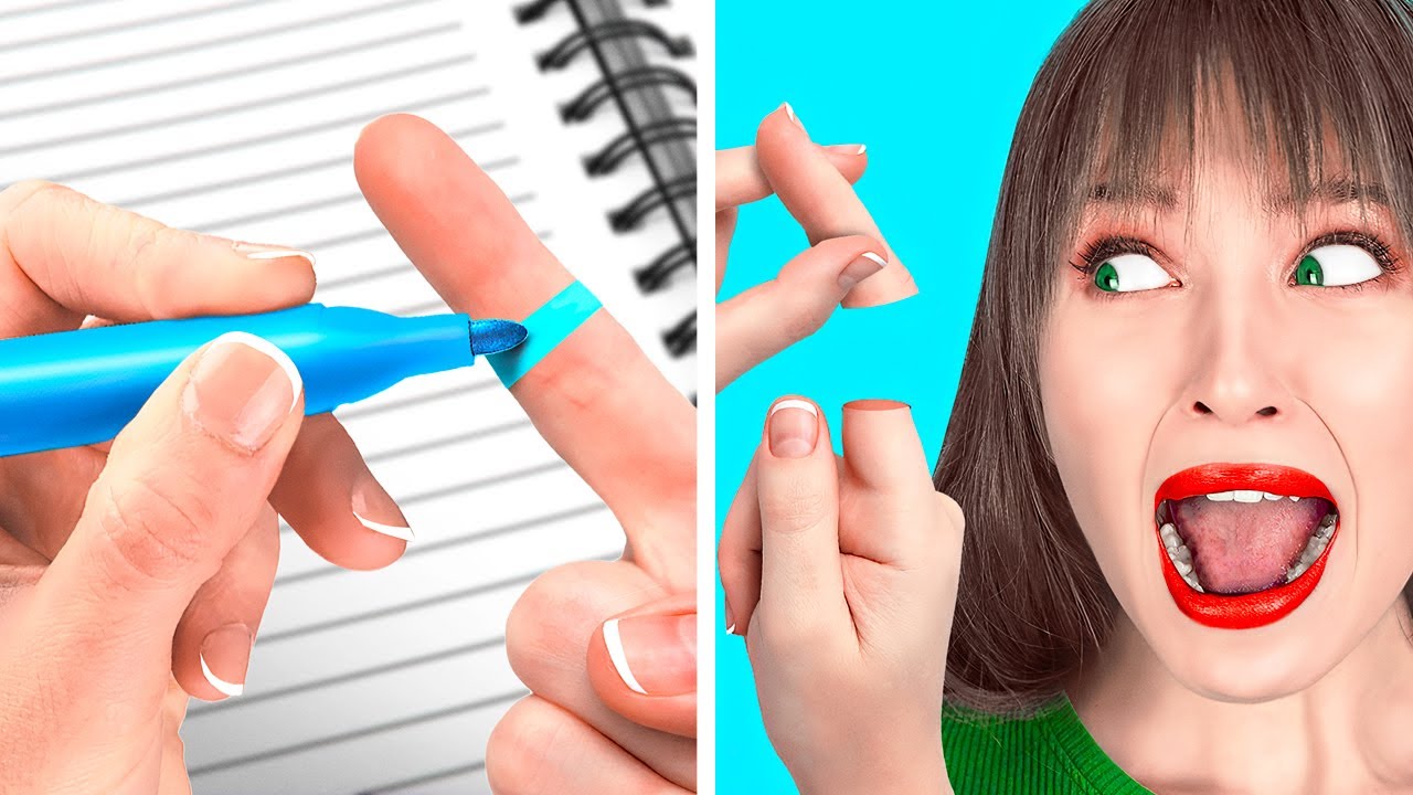 SZKOLNE DOWCIPY DO WYPRÓBOWANIA W KLASIE! || Wojna na pranki od 123 GO! GOLD