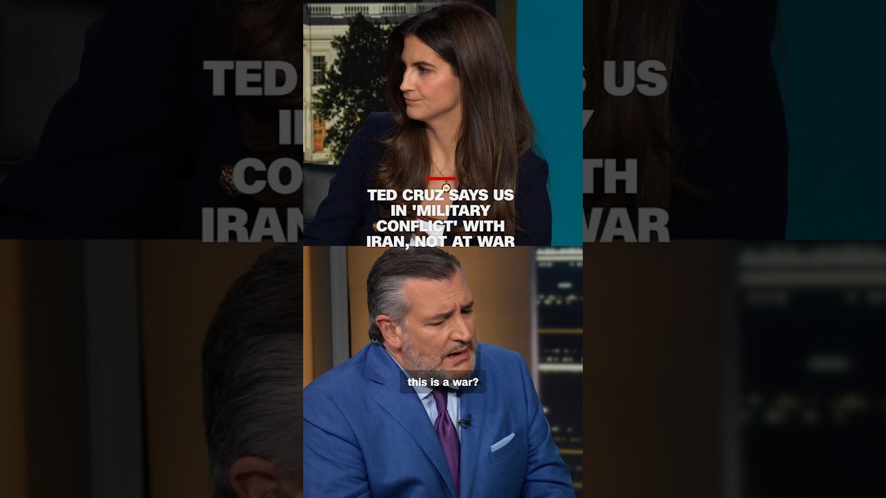 Ted Cruz says US in 'military conflict' with Iran, not at war
