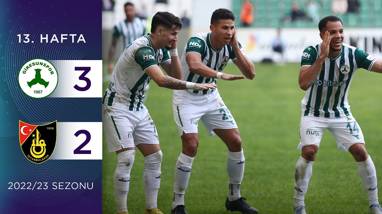 Bitexen Giresunspor (3-2) İstanbulspor | 13. Hafta - 2022/23