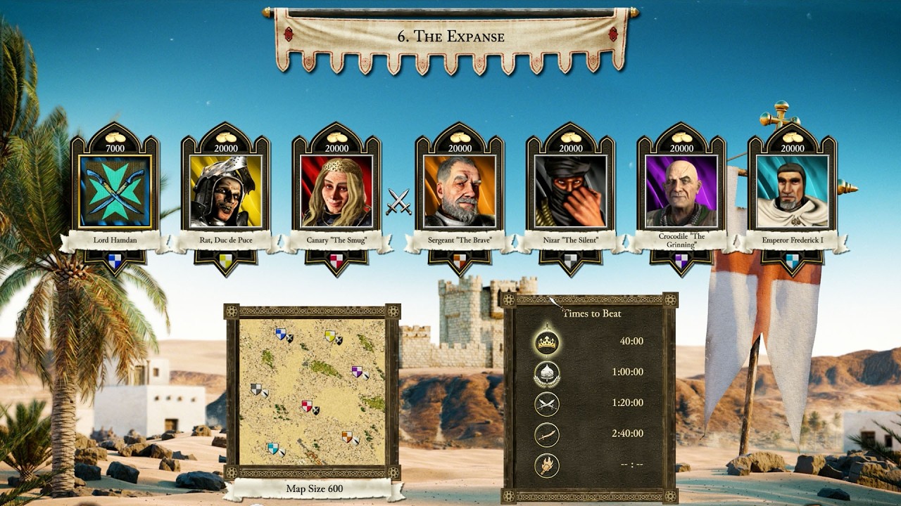 Stronghold Crusader DE - The Trail of the Cobra - #6 The Expanse