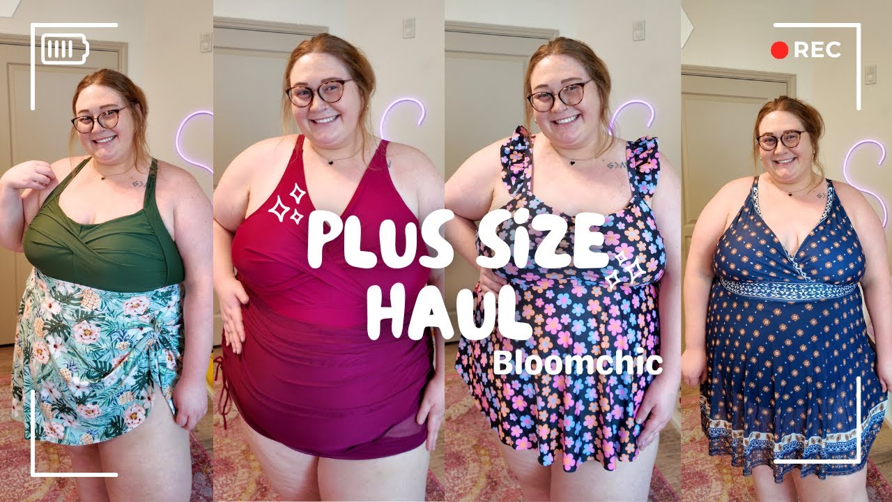 PLUS SIZE SWIMSUIT TRY ON HAUL | BLOOMCHIC