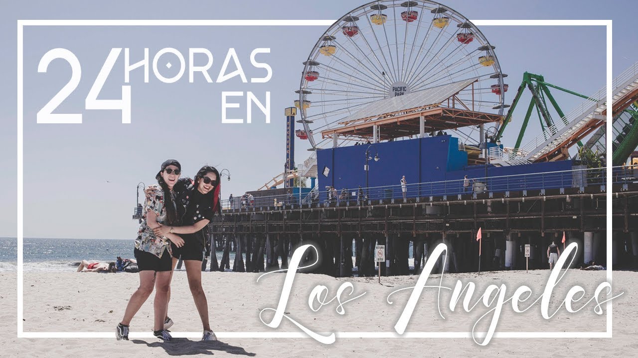 24 HRS EN LOS ÁNGELES |  ¡CONOCIMOS A ALLY HILLS!