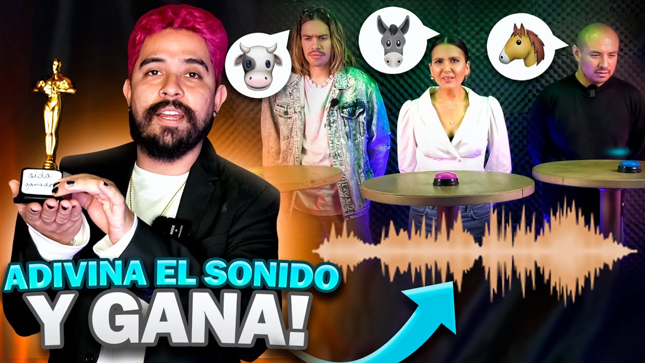 ADIVINA EL SONIDO Y GANA DINERO... ¿PUEDES ADIVINAR ANTES?