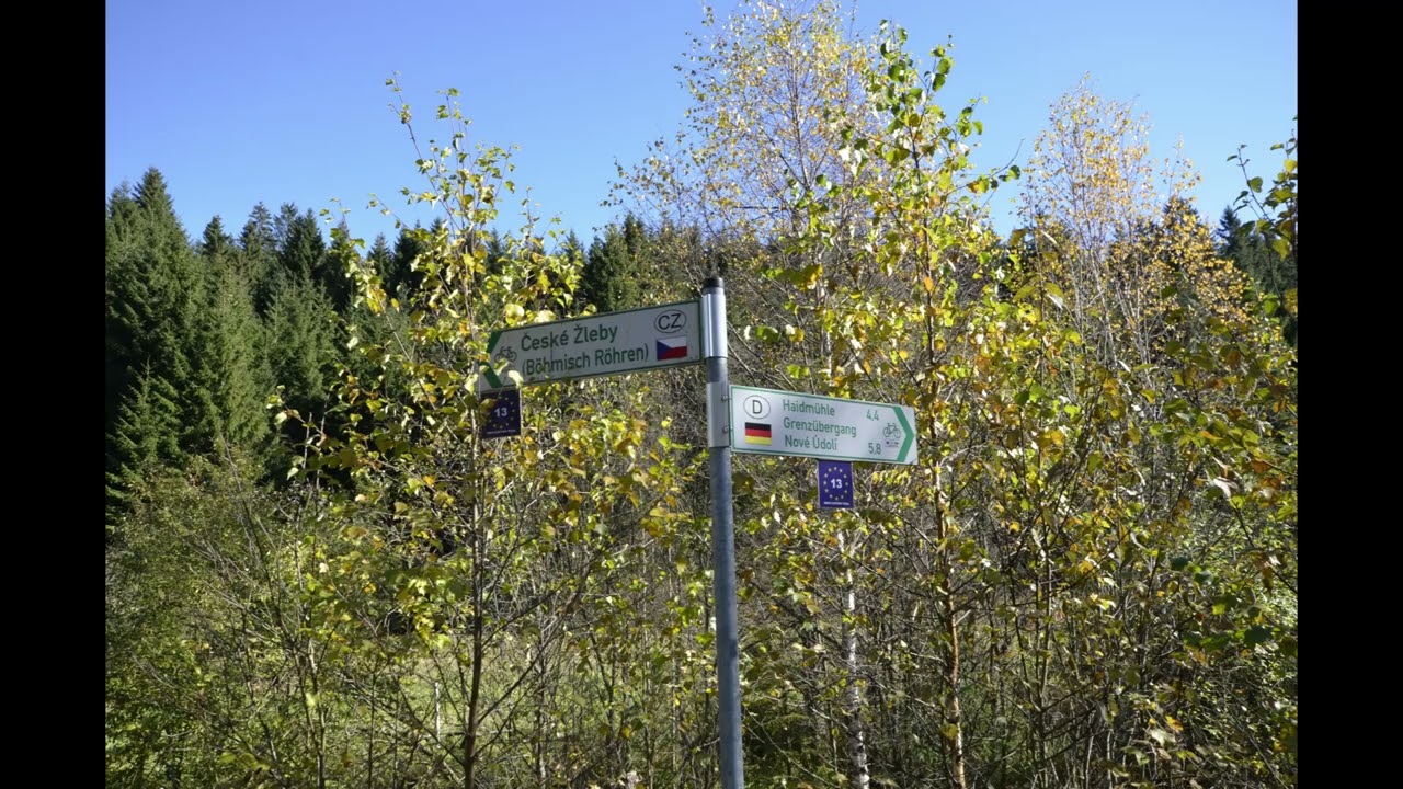 Podzimní Šumava České Žleby