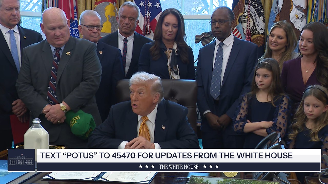 President Trump Participates in a Signing Ceremony, Jan. 14, 2026