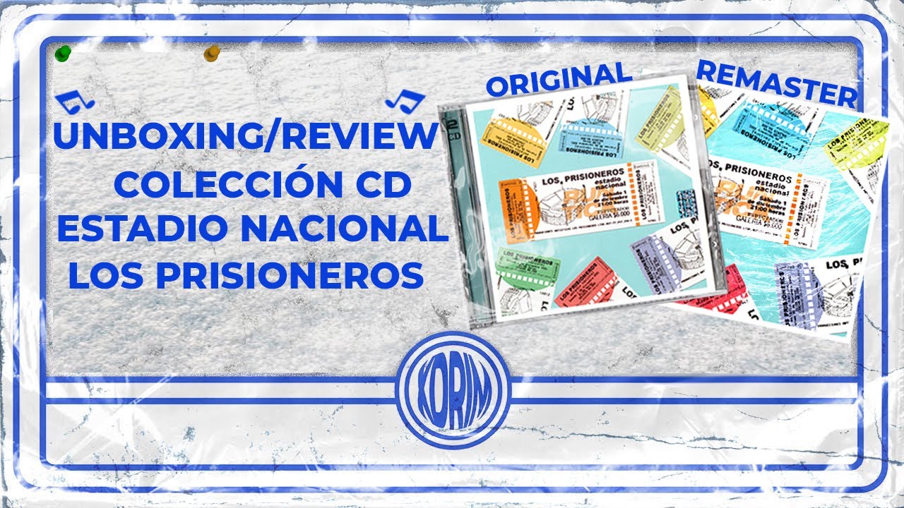 UNBOXING/REVIEW RETRO CD ESTADIO NACIONAL LOS PRISIONEROS EL CONCIERTO RECORD DE UNA BANDA CHILENA