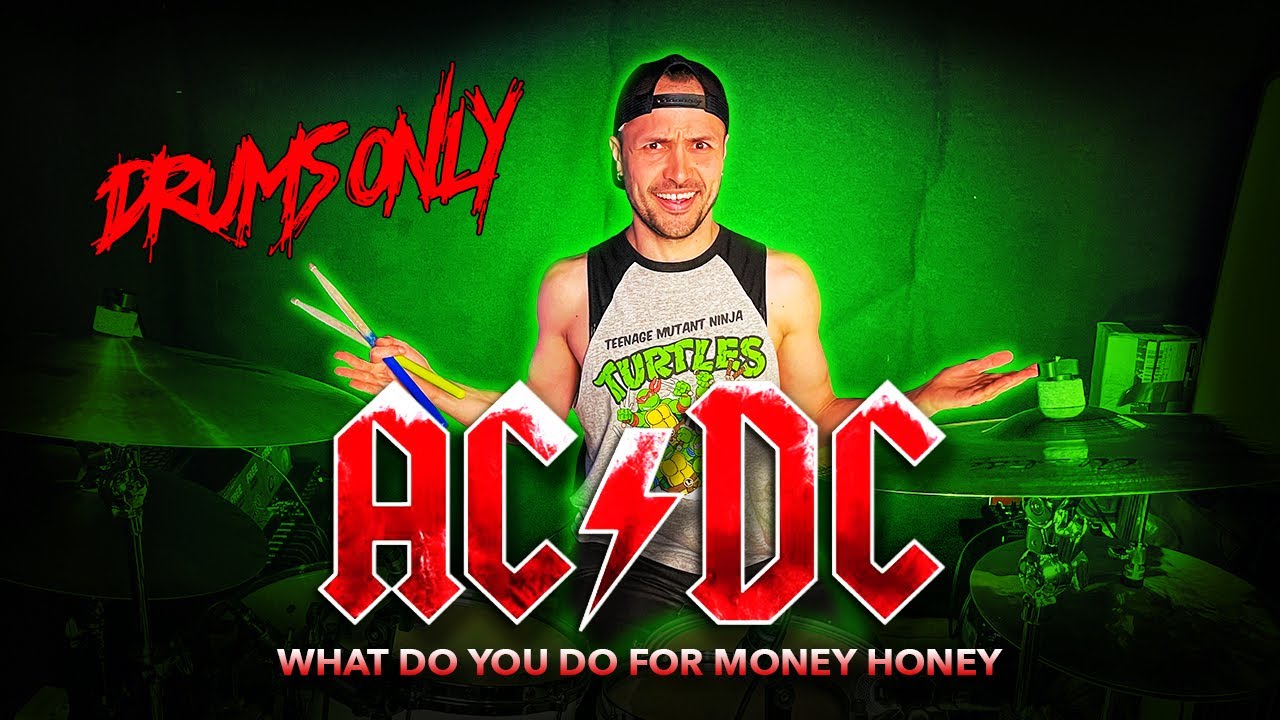 AC/DC - What Do You Do For Money Honey | Drums Only by Ruslangeles 2023