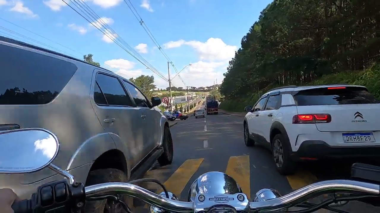 HARLEY DAVIDSON SOFTAIL DELUXE TEST RIDE PONTEIRAS ATALLA EM AÇO INOXIDAVEL 304MOTO SENSACIONAL