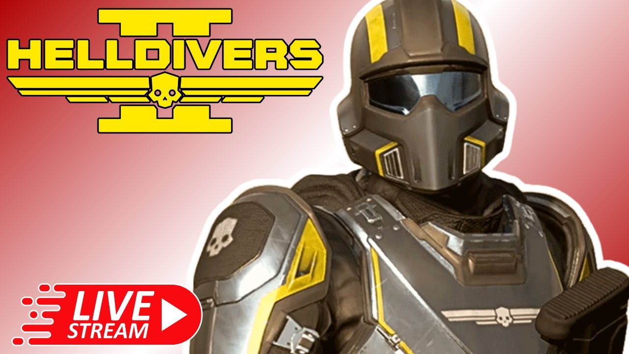 [🔴LIVE] Helldivers 2 | Playing For The FIRST TIME !!! | Part 1