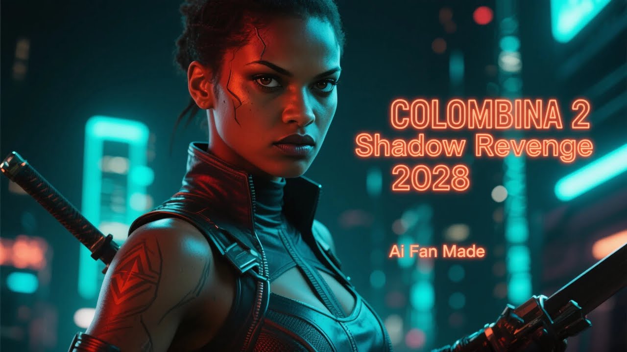 COLOMBINA 2: Shadow Revenge (2028)  AI Concept Trailer | Inspired by Tom Hardy & Zoe Saldaña