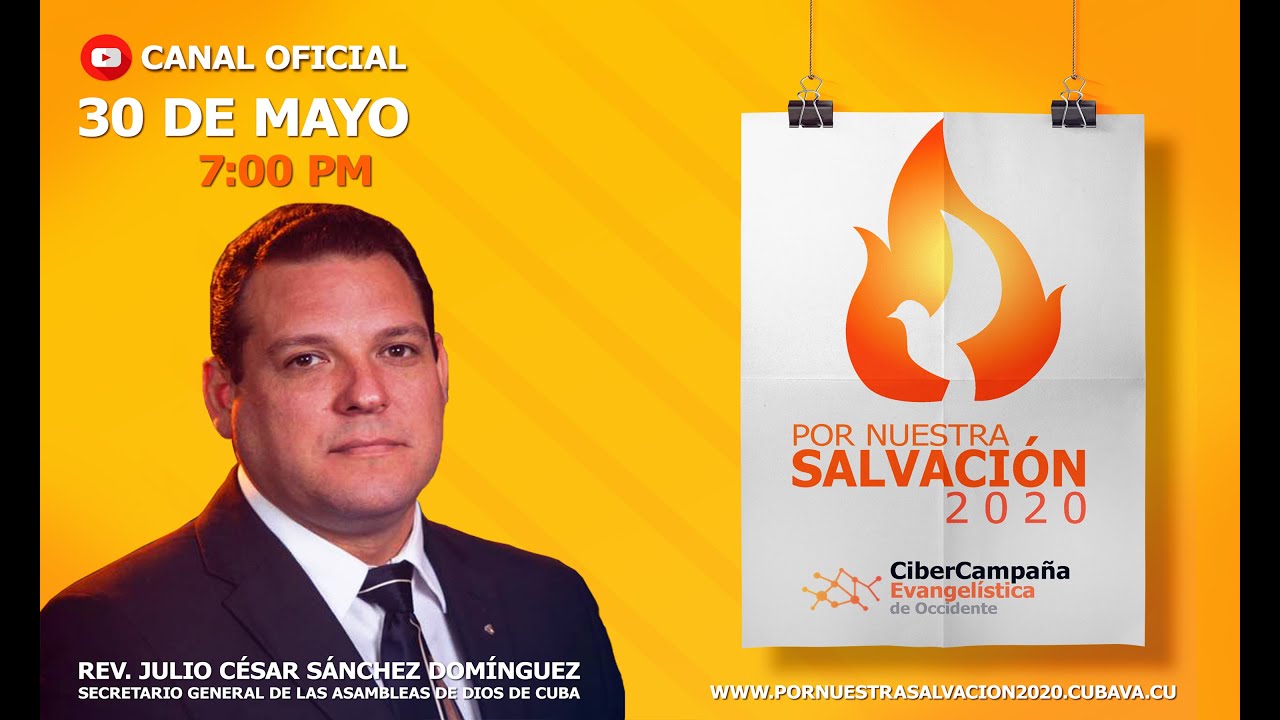 &iexcl;Sed Salvos!  -  Rev  Julio C&eacute;sar S&aacute;nchez Dom&iacute;nguez